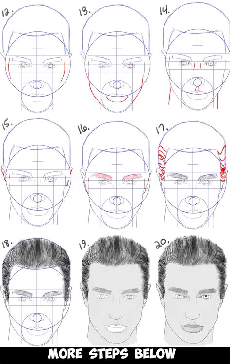 how to draw faces for beginners